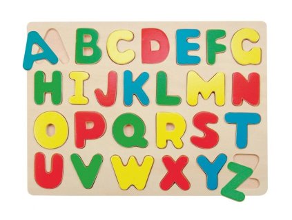 Puzzle na ploči Abeceda