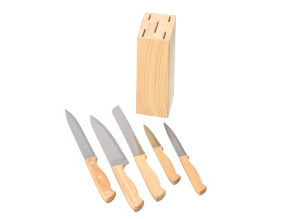 Set od 5 noževa sa stalkom
