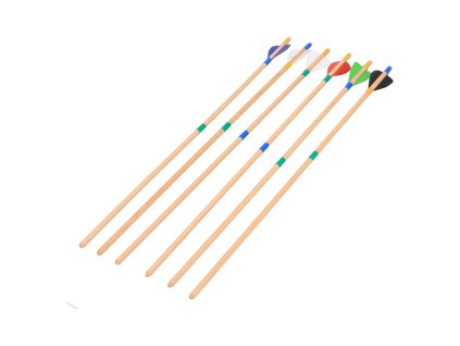 Set drvenih strijela 6 kom.