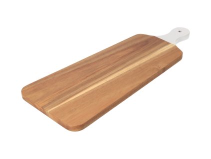 Daska za serviranje WHITELINE akacija - 48,5 x 18,5 cm