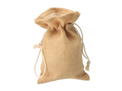 Vrećica na vezicu od jute 14 x 22 cm