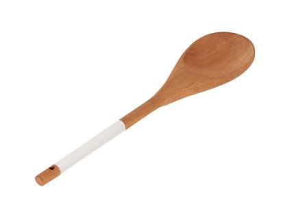 Ovalna drvena kuhača WHITELINE akacija - 30 cm