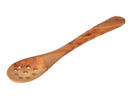 Kuhača od maslinovog drveta 25 cm s rupicama