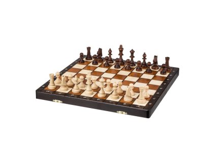 Veliki magnetni drveni šah