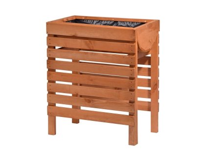 Izdignuta drvena škrinja na nogicama