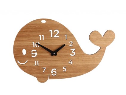 Dječji zidni sat - kit