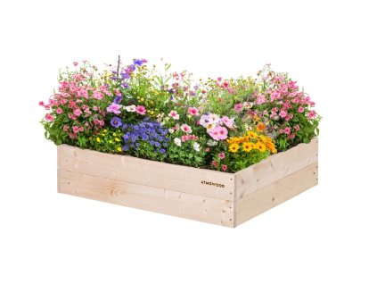 Drvena podignuta gredica 80 x 60 x 20 cm