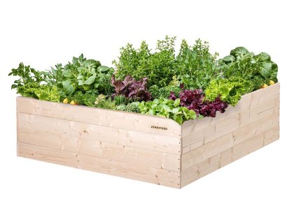 Drvena podignuta gredica 120 x 120 x 40 cm