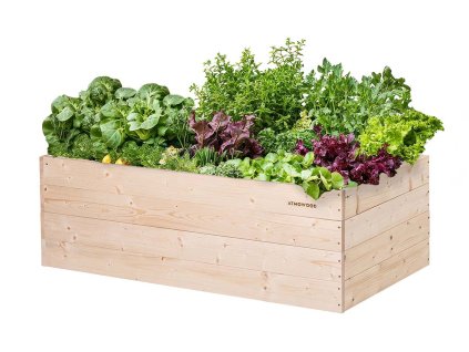 Drvena podignuta gredica 120 x 60 x 40 cm