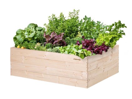 Drvena podignuta gredica 120 x 80 x 40 cm