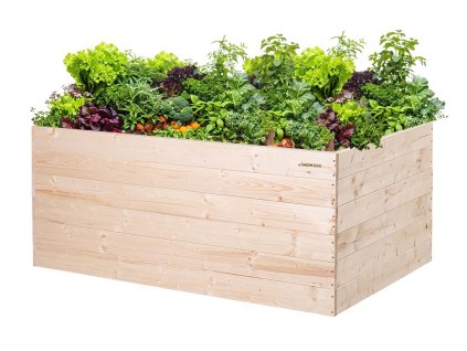 Drvena podignuta gredica 140 x 80 x 60 cm