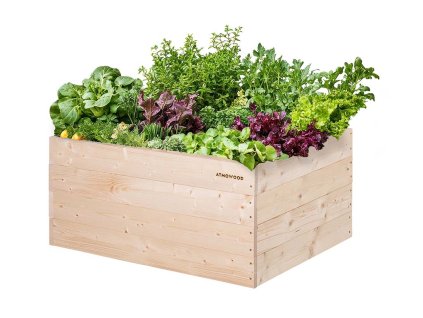 Drvena podignuta gredica 80 x 60 x 40 cm