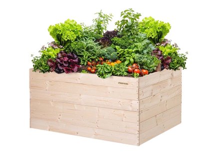 Drvena podignuta gredica 120 x 80 x 60 cm