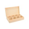 Drvena kutija za čaj (8 odjeljaka)