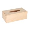 Drvena kutija za papirnate maramice s dnom na izvlačenje II