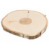 Drveni podmetač od debla breze 33-38 cm