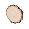 5283 3 drevena podlozka z kmene brizy s kurou 8 10 cm