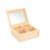 Drvena kutija za nakit V (4 odjeljaka)