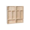 Drveni sanduci biblioteka 120 x 120 x 24 cm