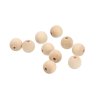 Drvene perle za nizanje 1,6 cm - 10 kom.