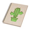 Drveni blok A5 - kaktus I