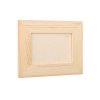 Drveni okvir za slike zidni 22 x 17 cm