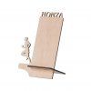 4878 3 dreveny stojanek na mobil s vlastnim motivem