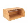 Kutija za kruh bambus BRILLANTE 40,5 x 27 x 17 cm s plastičnim poklopcem