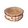 Okrugla škrinja od breze