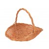 Pletena poklon košara ovalna prirodna