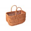 Pletena košara za nabavku prirodna