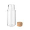 12972 1 sklenena lahev s korkovou zatkou 600 ml