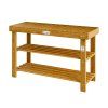 58675 2 akaciovy botnik s lavici 90 x 33 x 46 cm