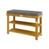 58684 2 akaciovy botnik se sedakem 70 x 33 x 48 cm