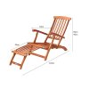 Sklopiva ležaljka od akacijevog drveta